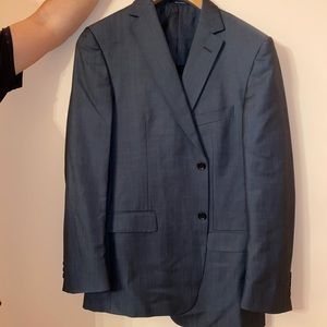 Zegna grey suit
